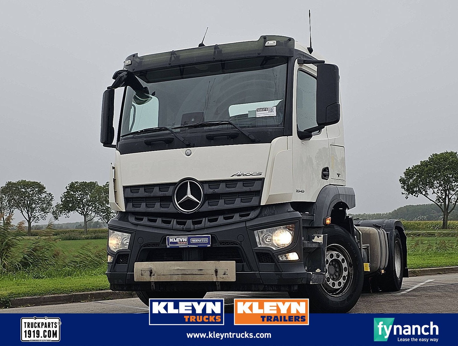 MERCEDES-BENZ AROCS 1843 435tkm, Automaat, Euro 6, 428 pk, Wit