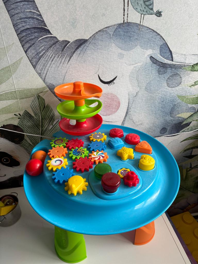 Interactieve Baby Speeltafel met Ballenbaan en Tandwielen, Kinderen en Baby's, Speelgoed | Babyspeelgoed, Ophalen of Verzenden