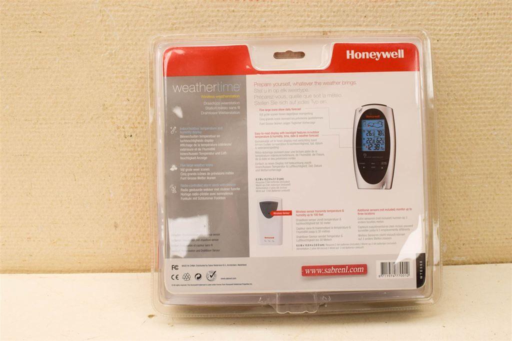 Honeywell Draadloos Weerstation 47645, Audio, Tv en Foto, Weerstations en Barometers, Ophalen of Verzenden, Gebruikt