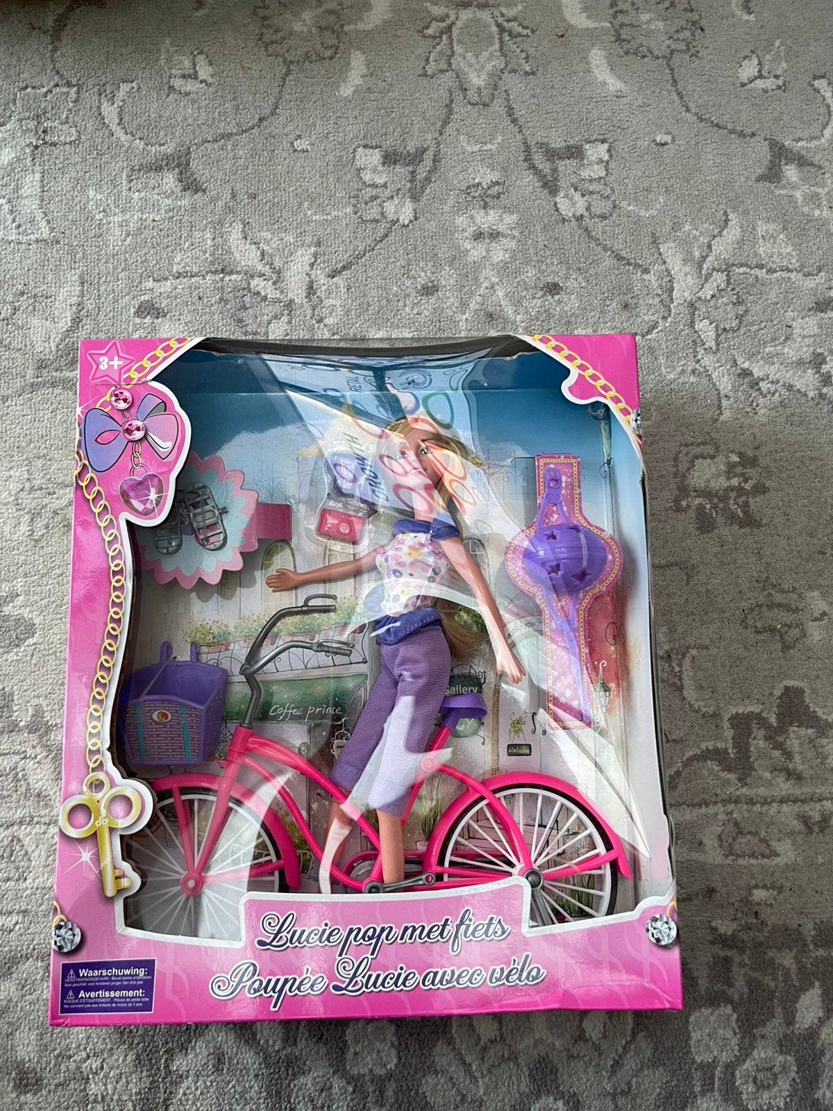 POP mode met fiets, nieuw, Ophalen of Verzenden, Nieuw, Barbie