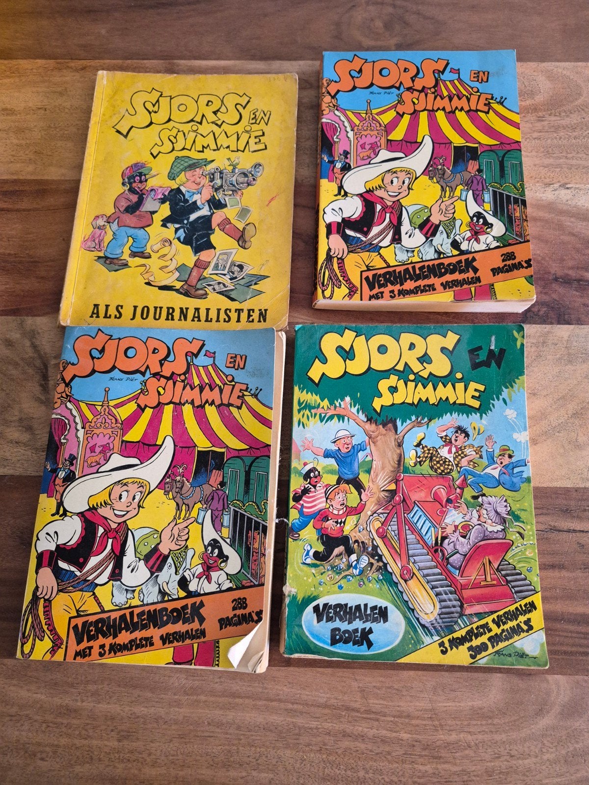 Sjors en Sjimmie Verhalenboeken - 4 Stuks, Boeken, Stripboeken, Meerdere stripboeken, Ophalen of Verzenden, Gelezen