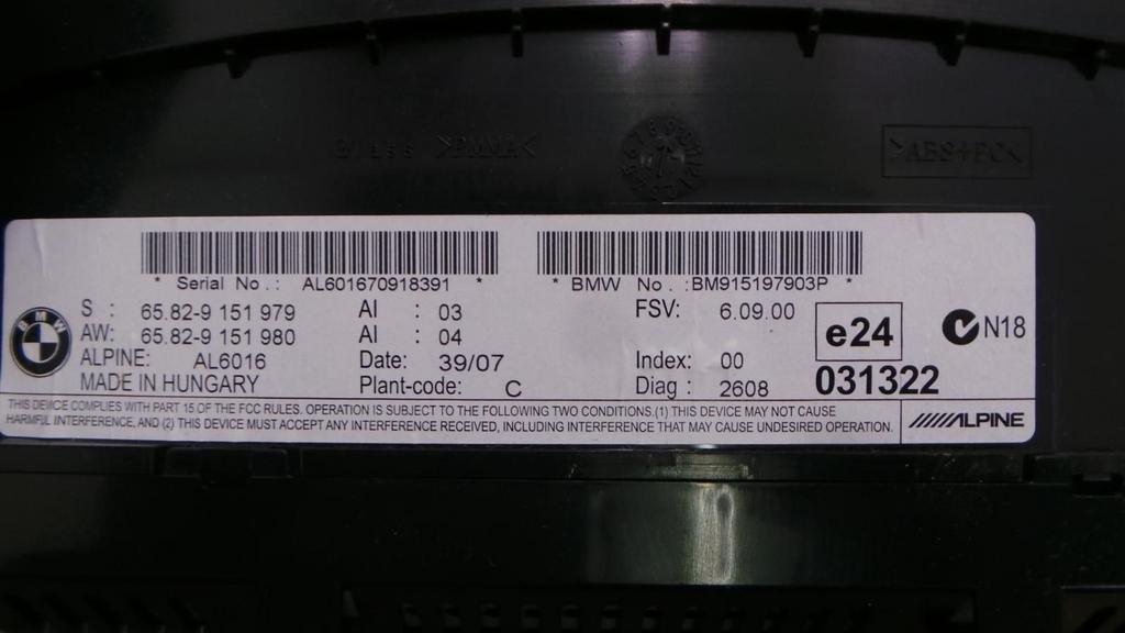 BMW 3 SERIES E91 INFORMATIE DISPLAY 2006, Ophalen of Verzenden, Gebruikt, Stiba lid