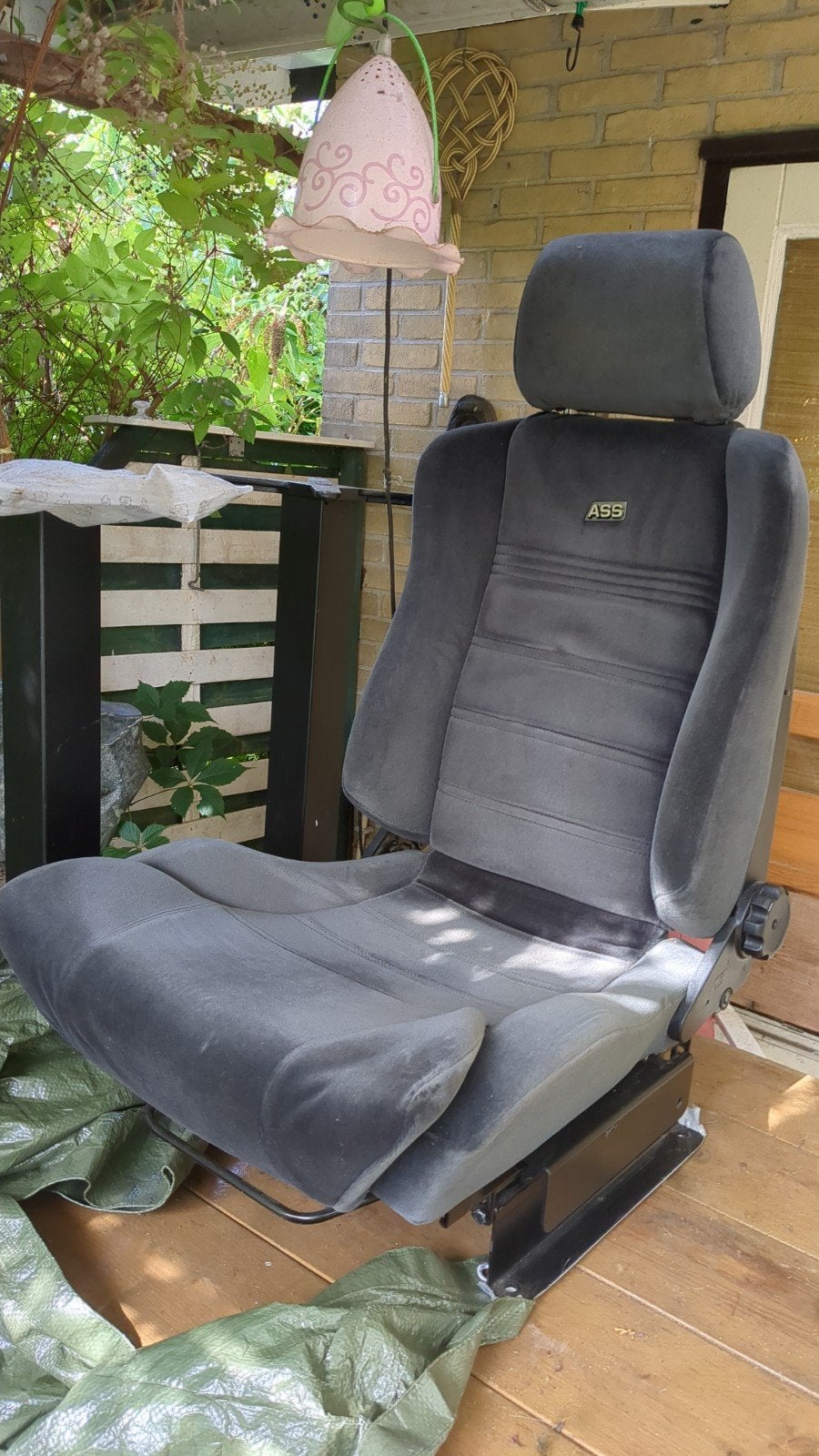 ASS xl camper en auto stoel, Ophalen