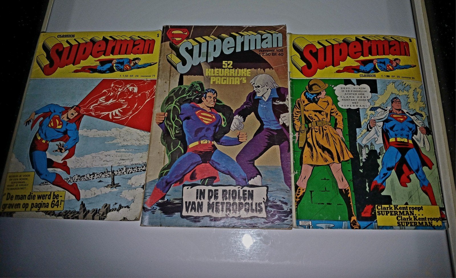 Superman Classics Stripboeken - 3 Stuks, Meerdere stripboeken, Ophalen, Gelezen, Jerry Siegel, Joe Shuster
