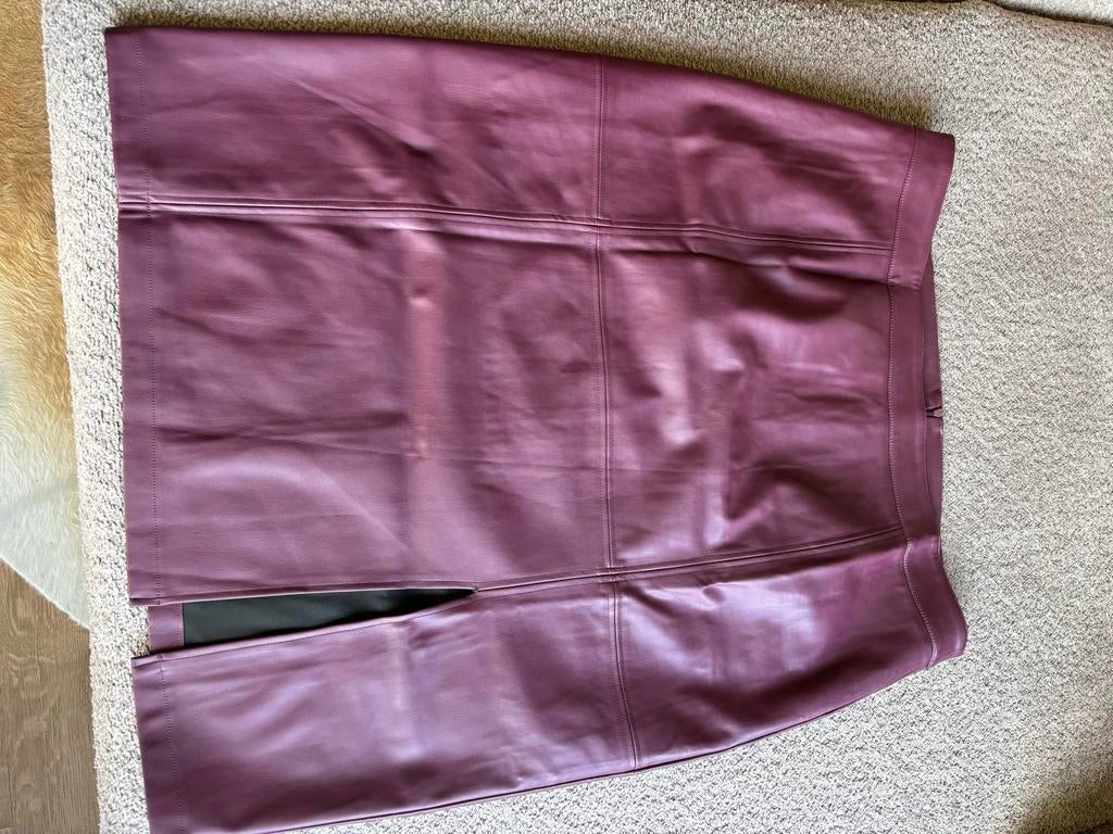 Aubergine rok, maat 50, zo goed als nieuw, Kleding | Dames, Rokken, Paars, Maat 46/48 (XL) of groter, Ophalen of Verzenden, Zo goed als nieuw