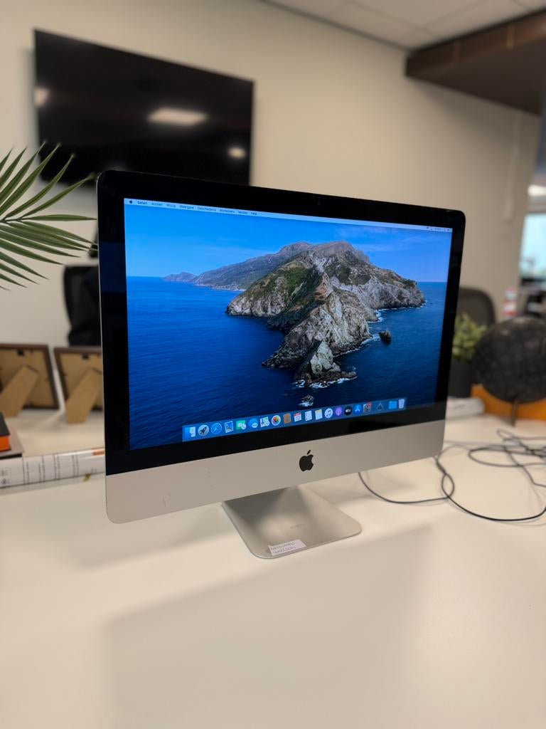 Apple iMac 21,5-inch (Late 2013) Quad-Core i5 macOS Catalina, Computers en Software, Apple Desktops, Zo goed als nieuw, iMac, 2 tot 3 Ghz