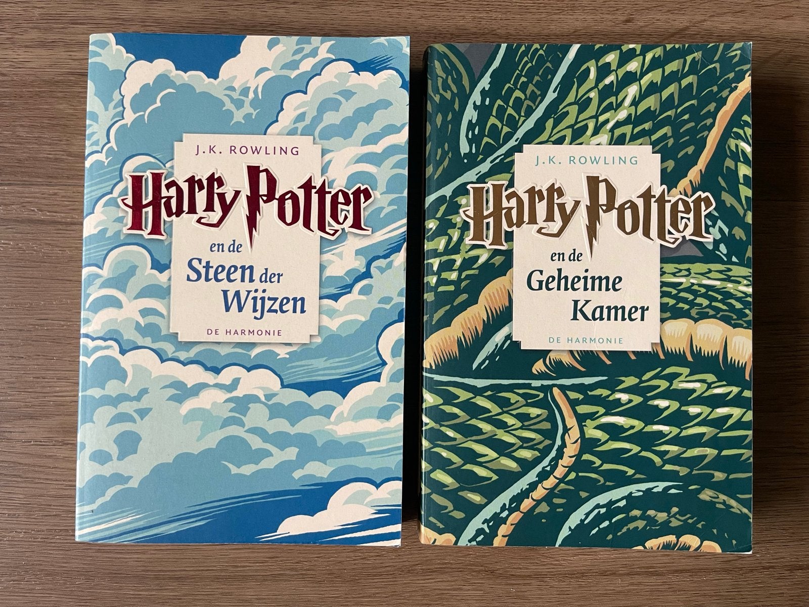 Harry Potter deel 1 & deel 2 (pocketeditie), Boeken, Ophalen of Verzenden, Zo goed als nieuw, J.K. Rowling