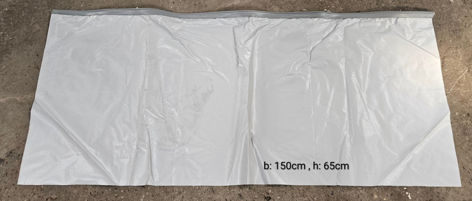 Tochtstrook caravan - 150cm breed, 65cm hoog, Verzenden, Zo goed als nieuw