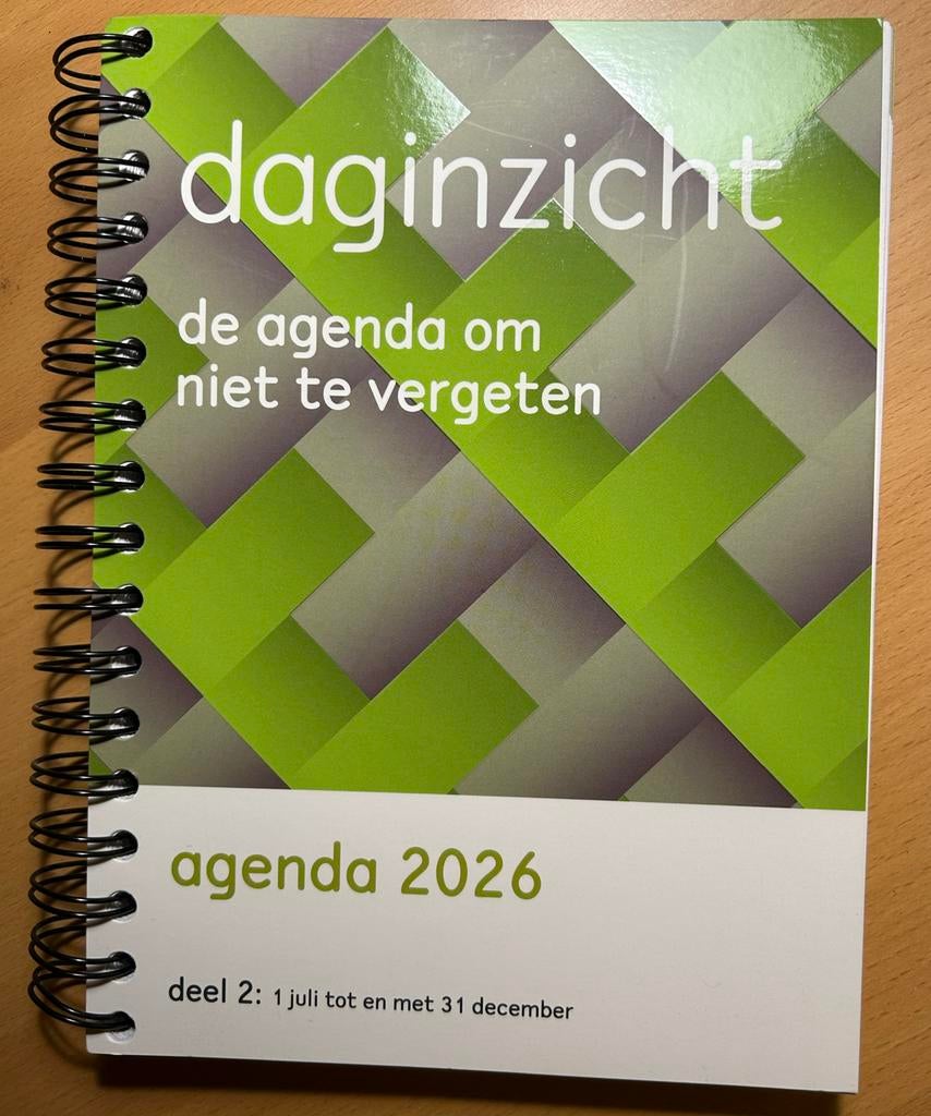 Agenda. Speciaal voor mensen met geheugenproblemen. Deel 2., Ophalen of Verzenden, Nieuw