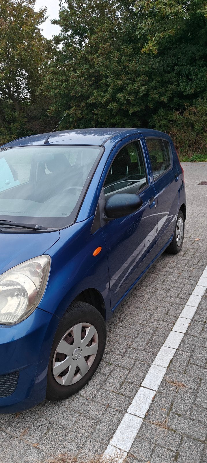 Daihatsu Cuore 1.0 5D 2009 Blauw, Auto's, Voorwielaandrijving, 600 kg, 18 €/maand, Cuore