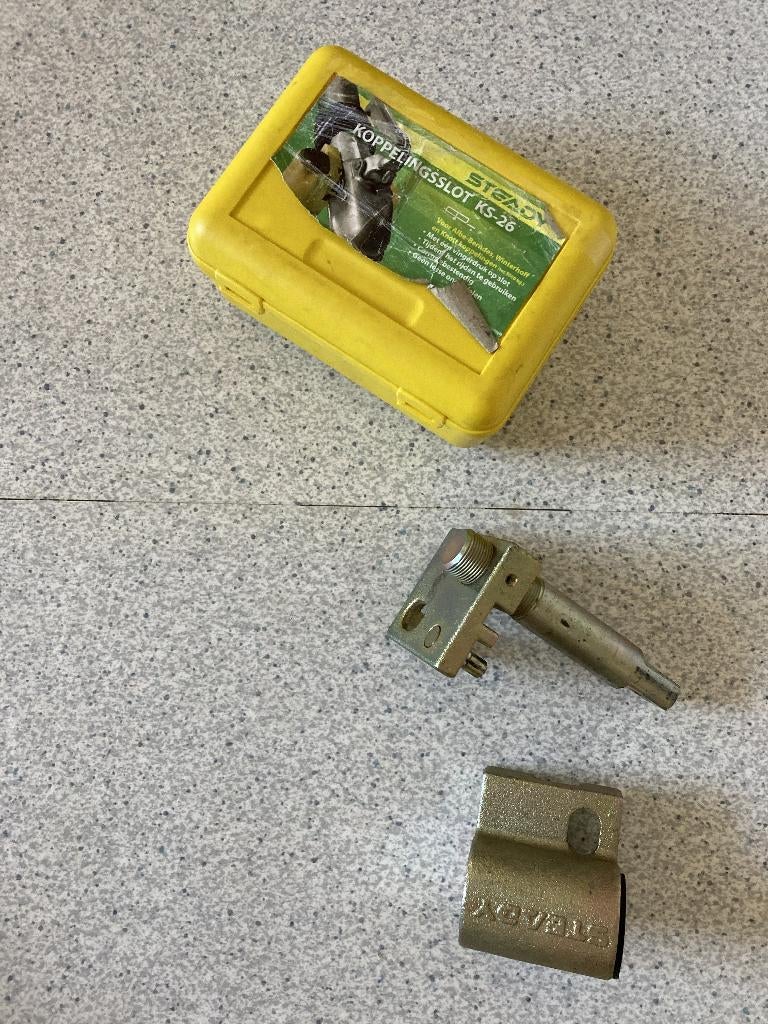 Disselslot, Caravans en Kamperen, Caravan accessoires, Ophalen, Zo goed als nieuw
