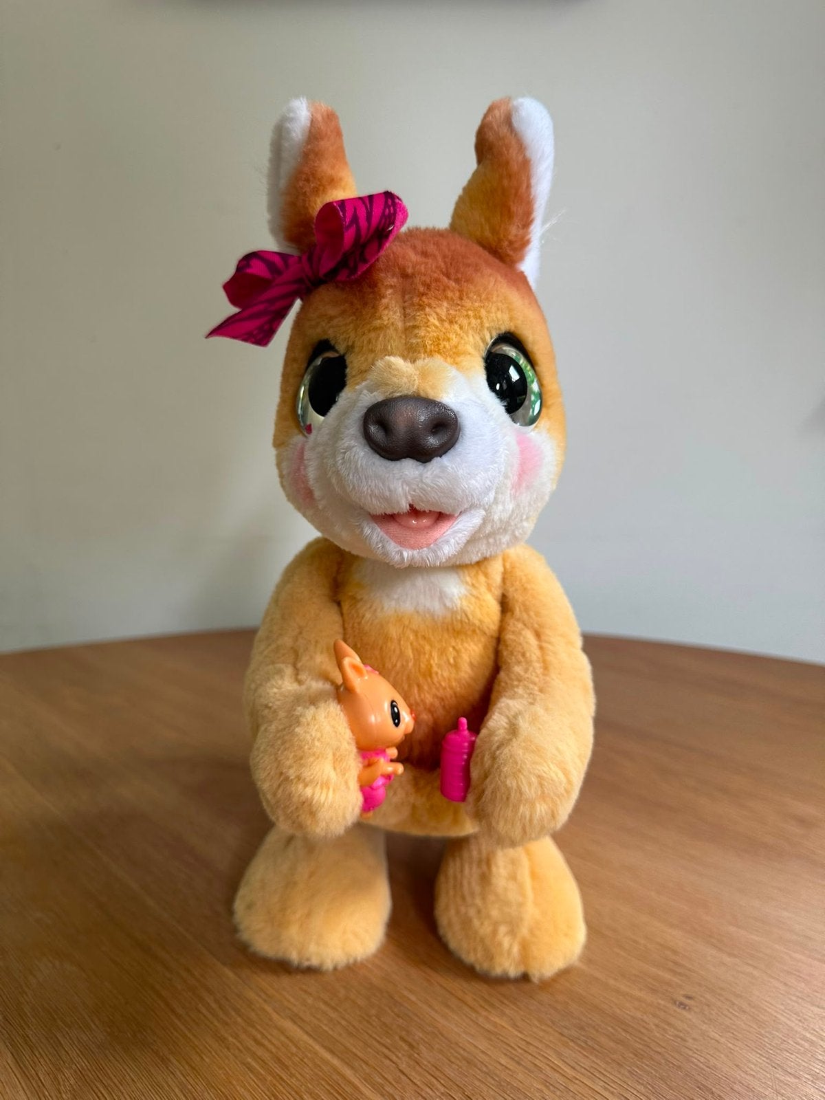 FurReal Friends Mama Josie de Kangoeroe met baby's, Kinderen en Baby's, Ophalen, Zo goed als nieuw, Meisje