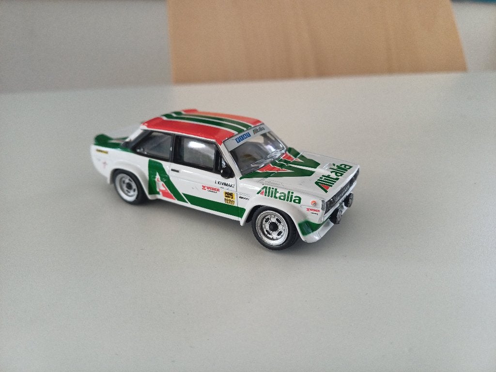 Bburago 1/43 fiat abarth model, Ophalen of Verzenden, Gebruikt, Auto, Overige merken