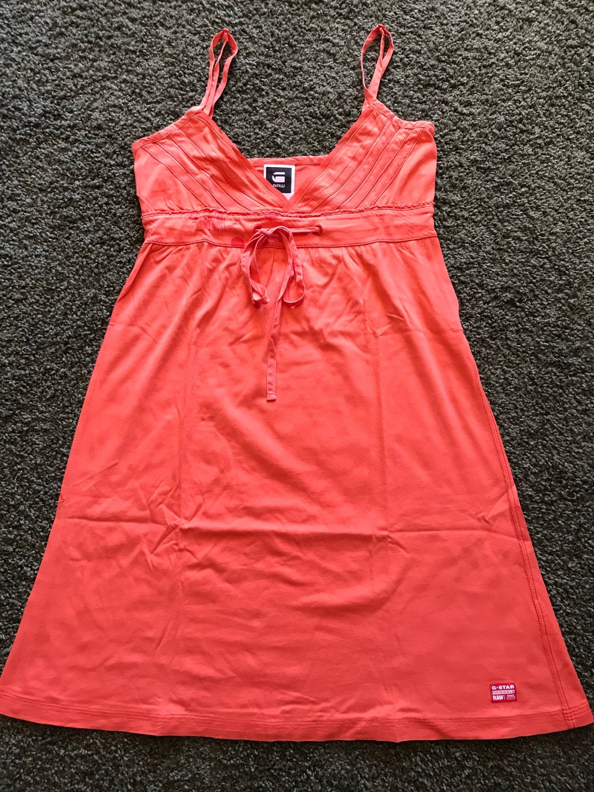 Oranje G-Star jurk maat XS, Kleding | Dames, Oranje, Ophalen of Verzenden, Maat 34 (XS) of kleiner, Gedragen