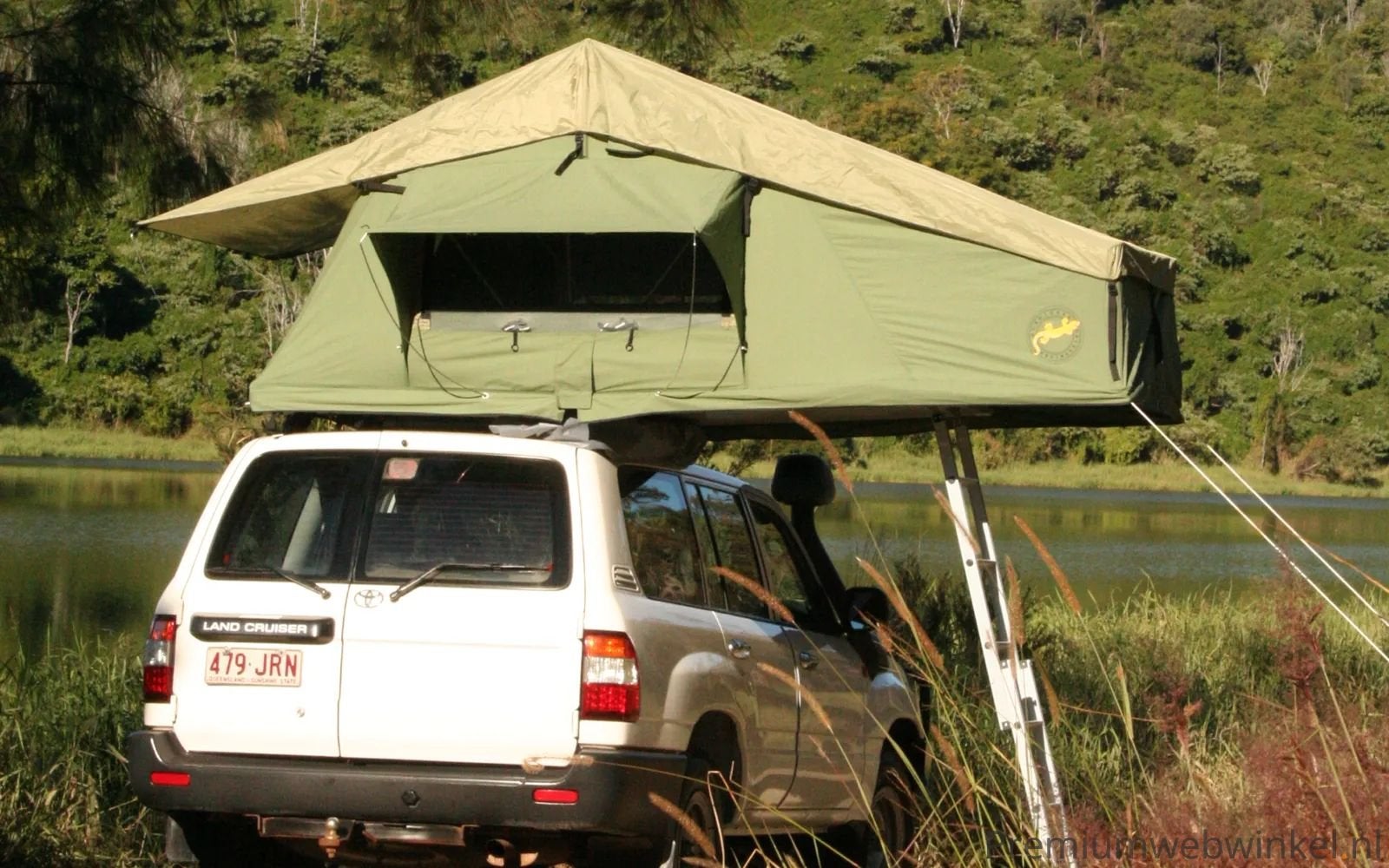 Gordigear daktent met luifel, Ophalen, -, -, -