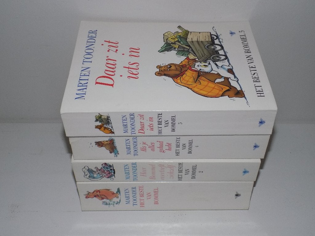 Bommel ~ 4 keer het Beste van Olivier B.Bommel, Eén stripboek, Ophalen of Verzenden, Zo goed als nieuw, Marten Toonder