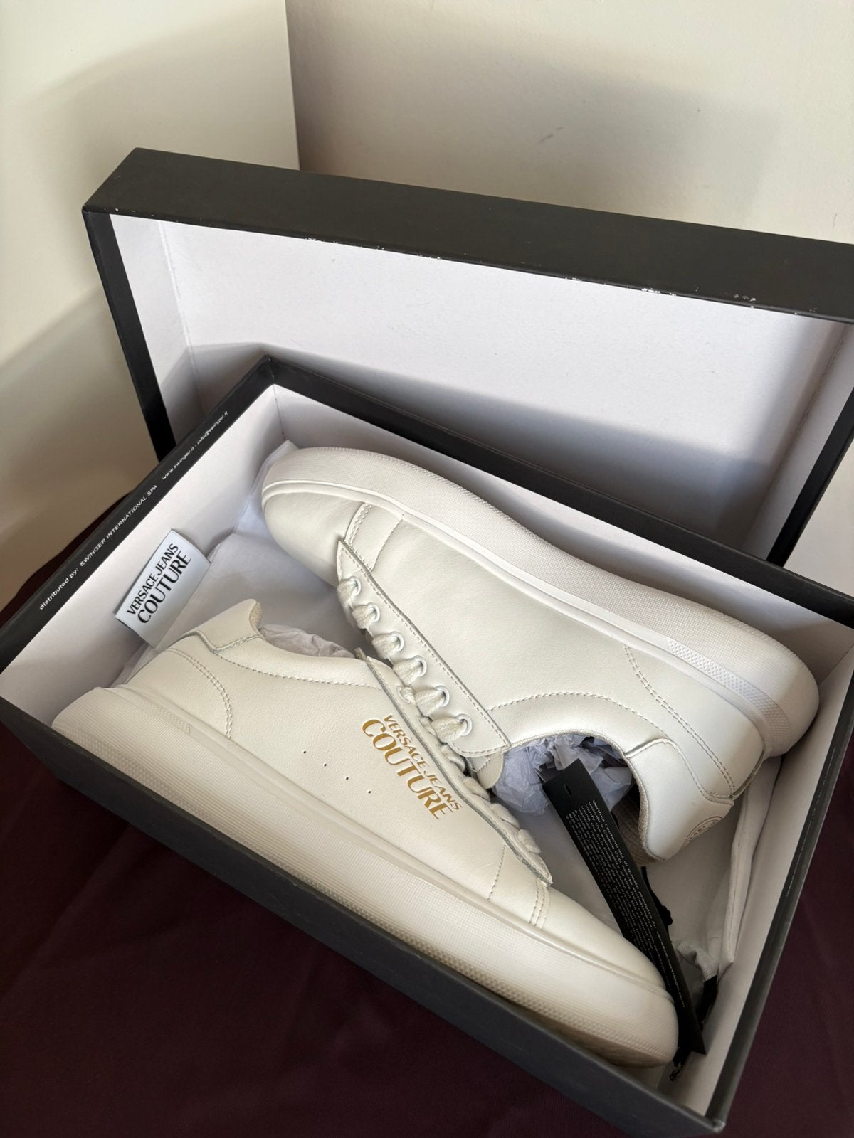 Versace Jeans Couture tennis schoenen dames, Kleding | Dames, Wit, Nieuw, Ophalen of Verzenden, Sneakers of Gympen