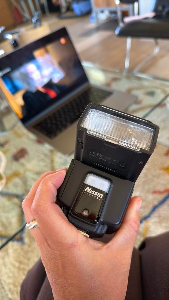 Nissin i40 nikon, Ophalen of Verzenden, Zo goed als nieuw, Nikon