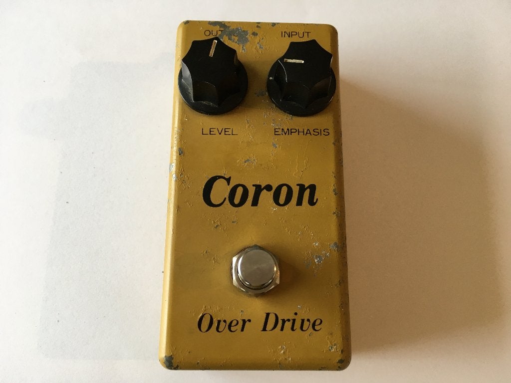 Vintage 1979 Coron Over Drive Pedaal, Ophalen of Verzenden, Gebruikt