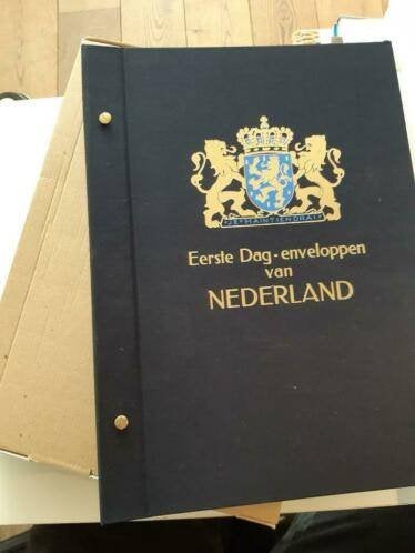 @@ FDC Album met 15 bladen @@  ZONDER cassette, Postzegels en Munten, Postzegels | Eerstedagenveloppen, Ophalen, Nederland