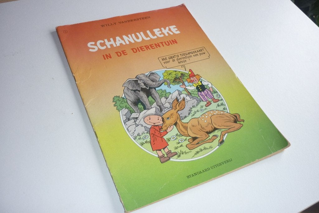 Suske en Wiske: Schanulleke in de Dierentuin, Eén stripboek, Ophalen of Verzenden, Gelezen