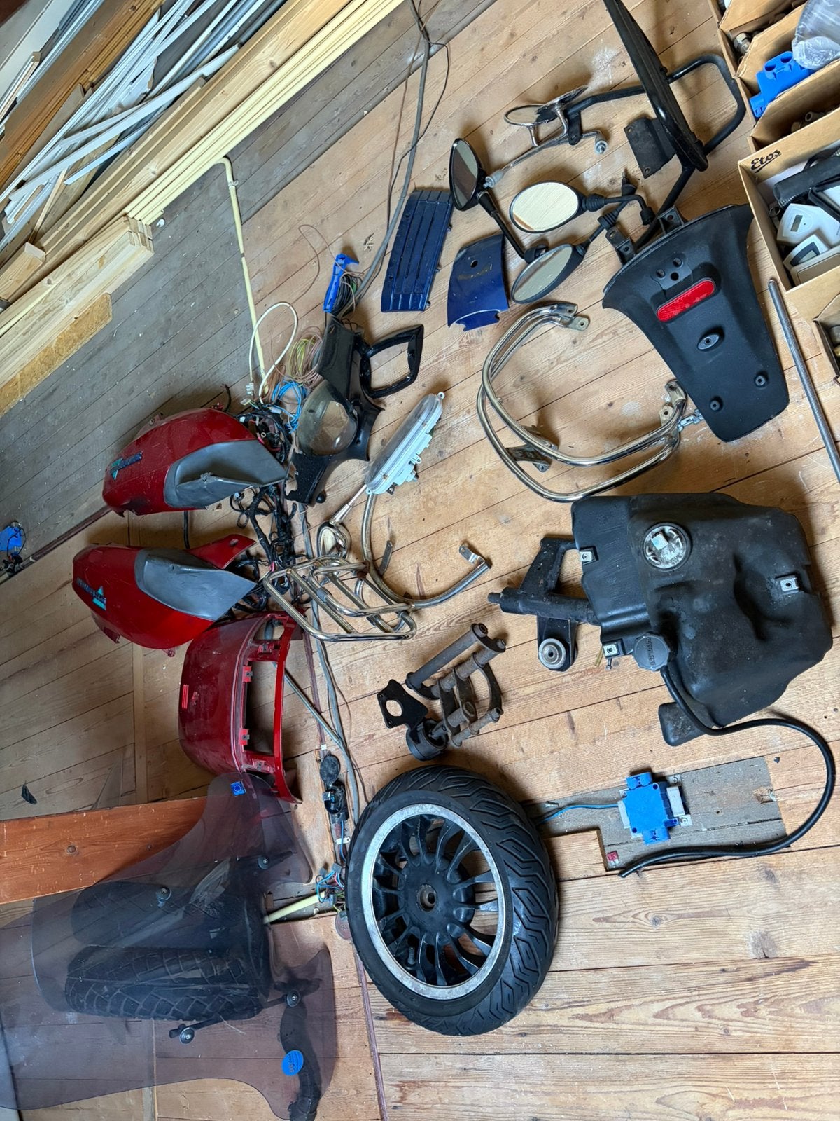 Zip/vespa onderdelen tekoop, Ophalen of Verzenden, Gebruikt, Overige typen, Overige merken