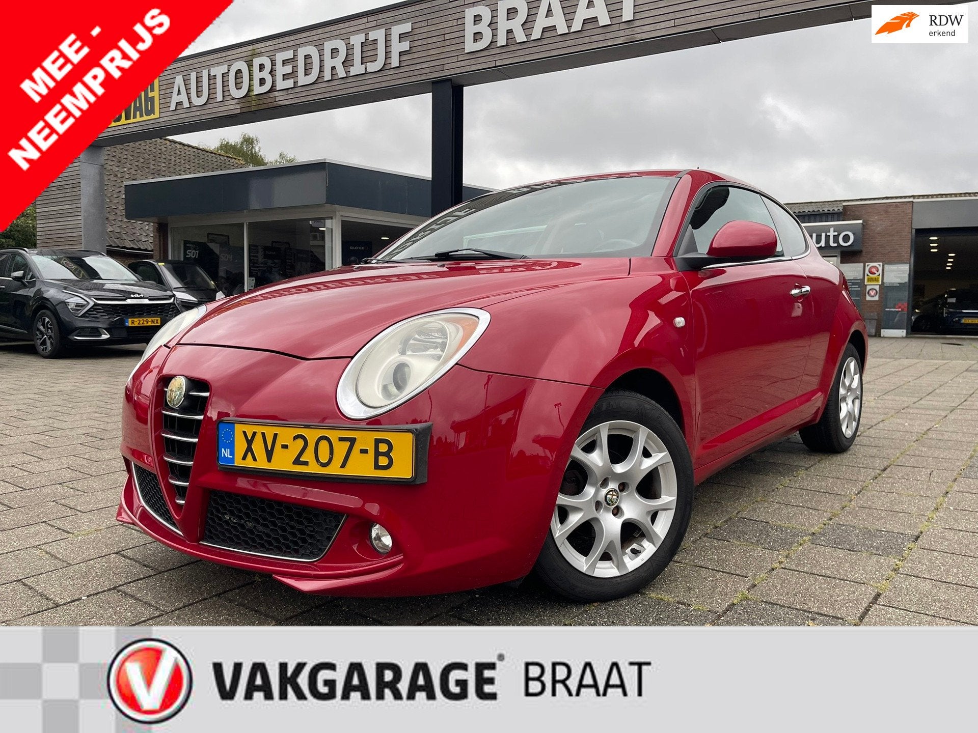 Alfa Romeo MiTo 1.4 l AIRCO l NIEUWE APK l MEENEEMPRIJS!, Auto's, Alfa Romeo, Voorwielaandrijving, Euro 5, Stof, Gebruikt