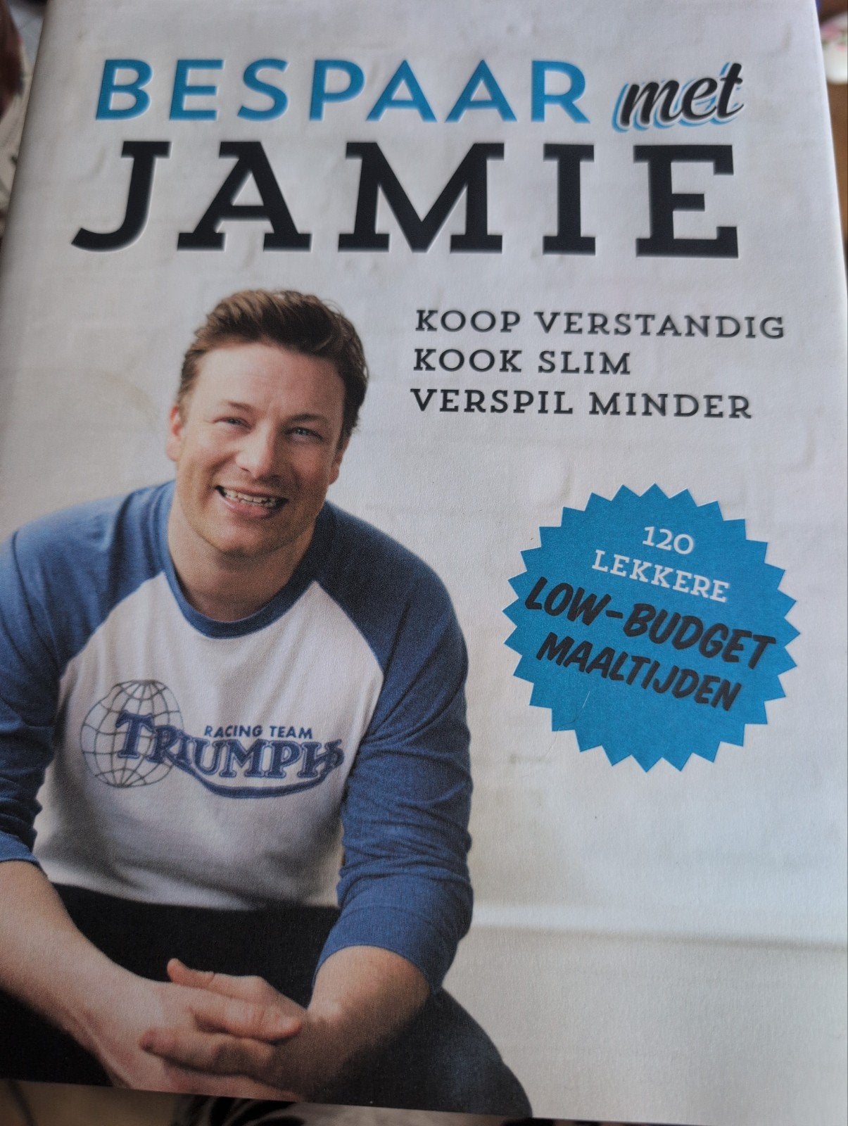 Bespaar met Jamie - Jamie Oliver kookboek, Boeken, Kookboeken, Zo goed als nieuw, Voorgerechten en Soepen, Hoofdgerechten, Taart, Gebak en Desserts