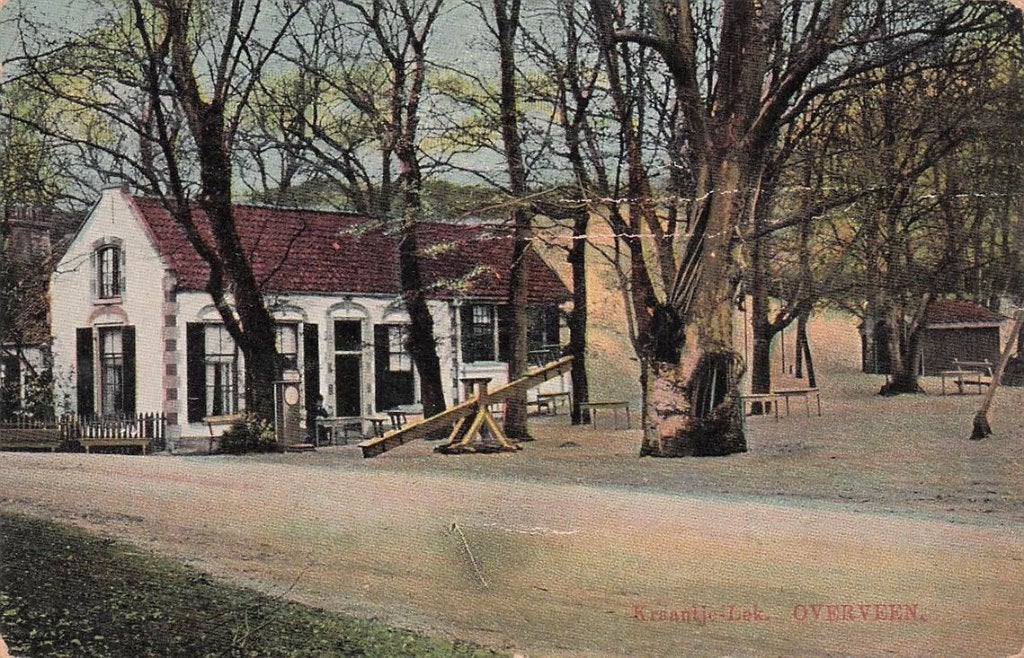 702-487-019 Overveen Kraantje Lek, Ophalen of Verzenden, Voor 1920, Noord-Holland