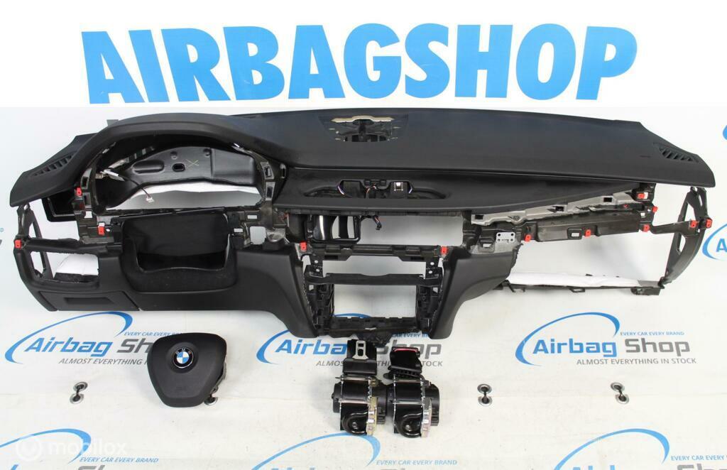 Airbag set - Dashboard zwart HUD BMW X6 F16 (2014-2019), Gebruikt, Ophalen of Verzenden