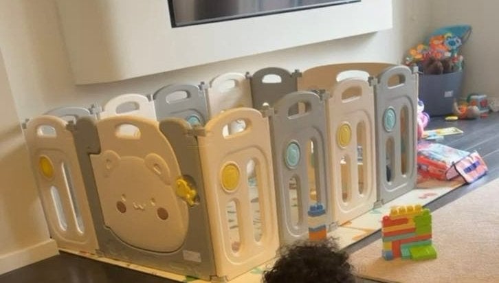 Flexibele Speelbox - Rond of Vierkant, Kinderen en Baby's, Ophalen, Zo goed als nieuw, Rond