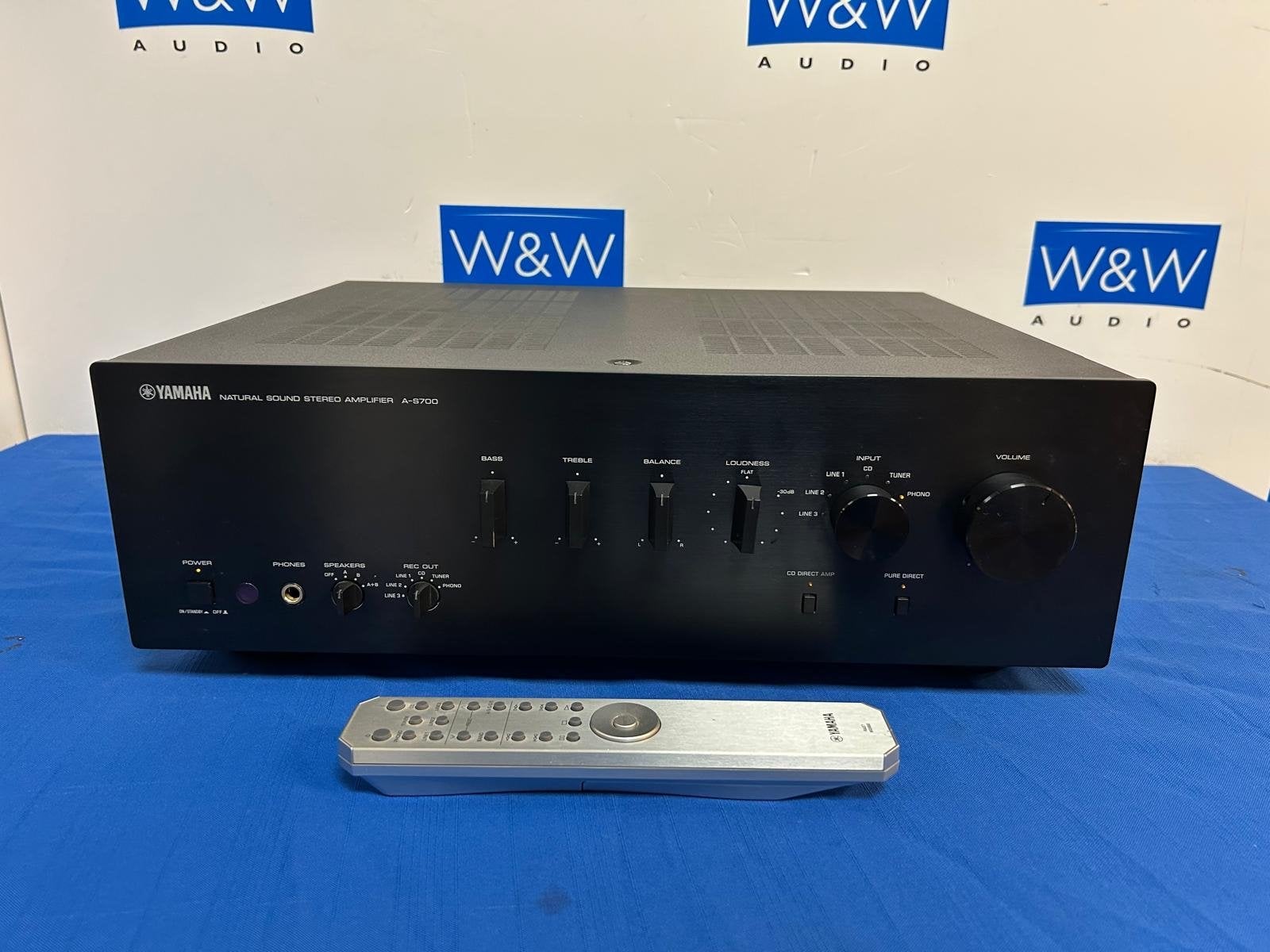 Yamaha A-S700 Stereo Versterker - Natural Sound, Gebruikt, ., Yamaha, Ophalen of Verzenden