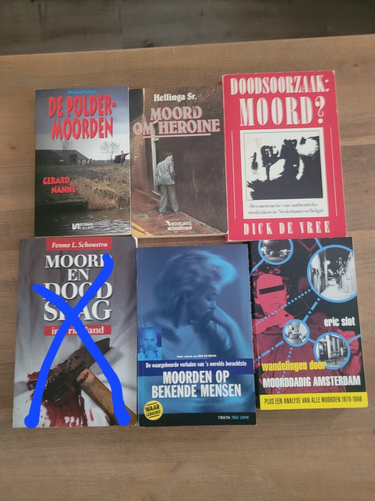 5 boeken gerelateerd aan moorden, Boeken, Ophalen of Verzenden, Zo goed als nieuw, Eric slot