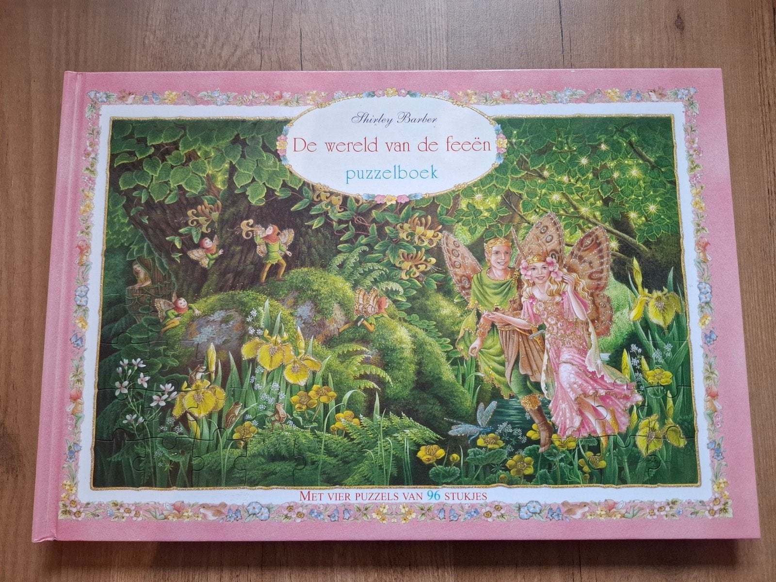 Shirley Barber - De wereld van de feeën puzzelboek, Boeken, Ophalen of Verzenden, Zo goed als nieuw