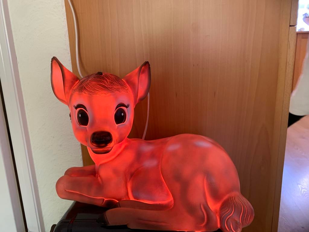Bambi lamp, Ophalen, Gebruikt, Lamp