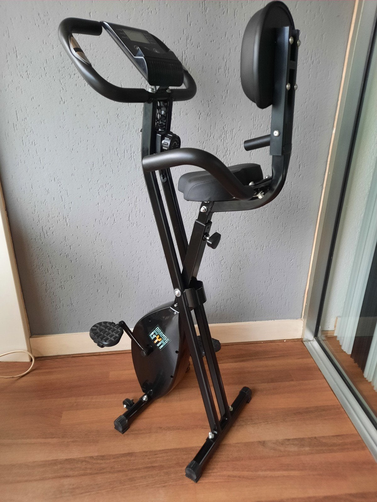 Hometrainer GYM ORANGE, Sport en Fitness, Ophalen, Zo goed als nieuw, Metaal, Benen