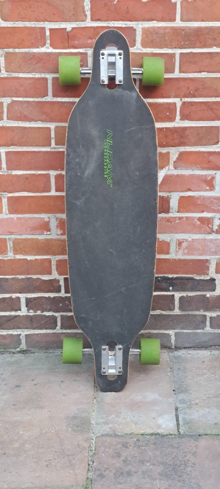 Nijdam Longboard - 93 x 23 cm - Gebruikt, Sport en Fitness, Skateboarden, Ophalen of Verzenden, Gebruikt, Overige typen, Longboard