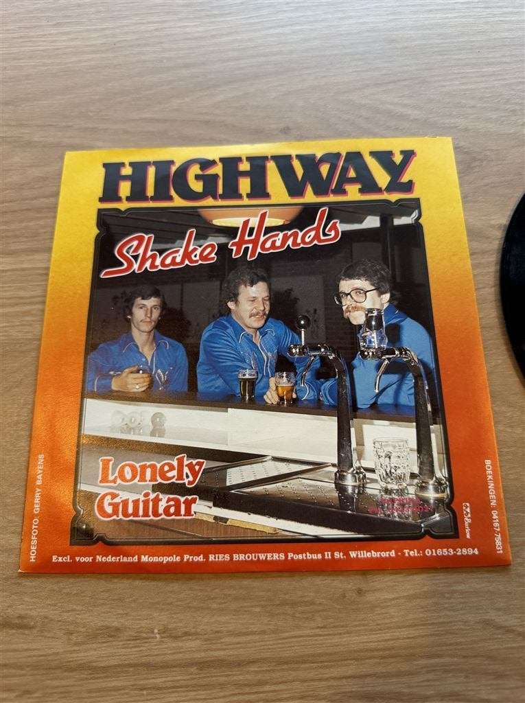Highway - Shake Hands, Ophalen of Verzenden, Zo goed als nieuw, Nederlandstalig