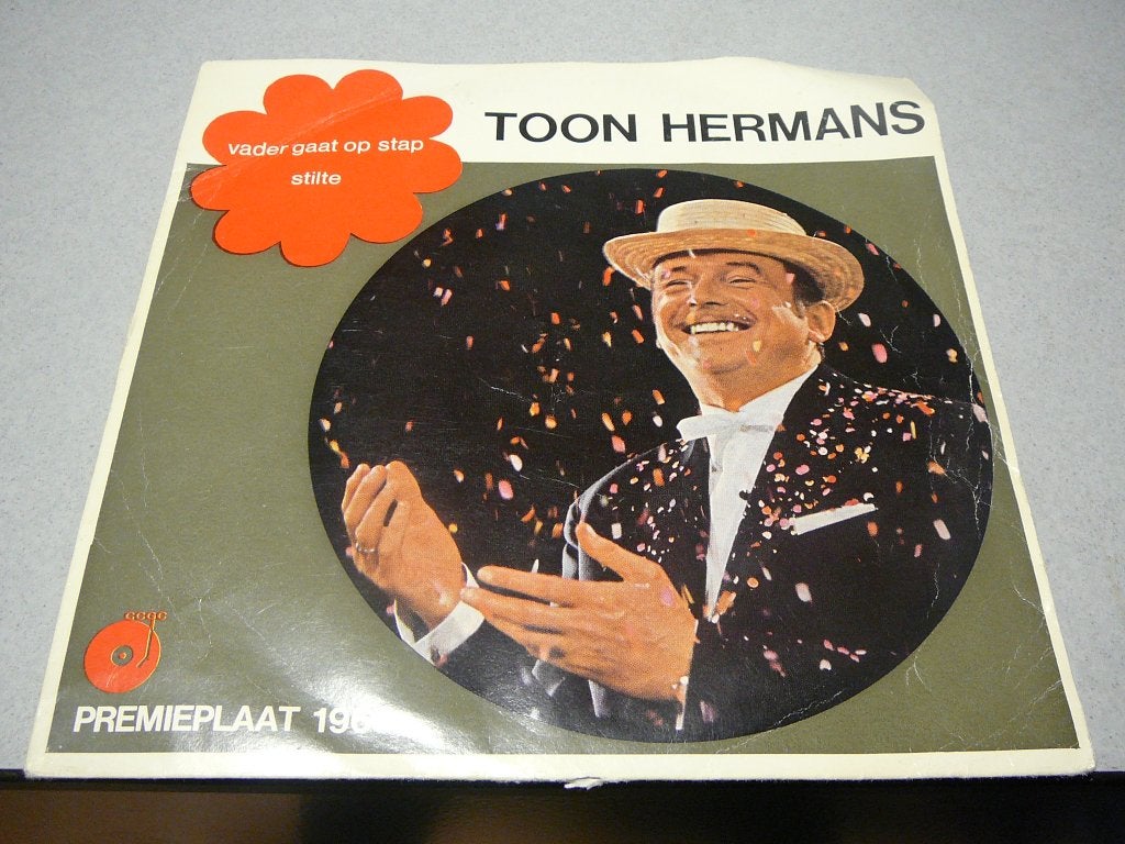Toon Hermans, vader gaat op stap, Cd's en Dvd's, Vinyl Singles, Ophalen of Verzenden, Gebruikt, Nederlandstalig