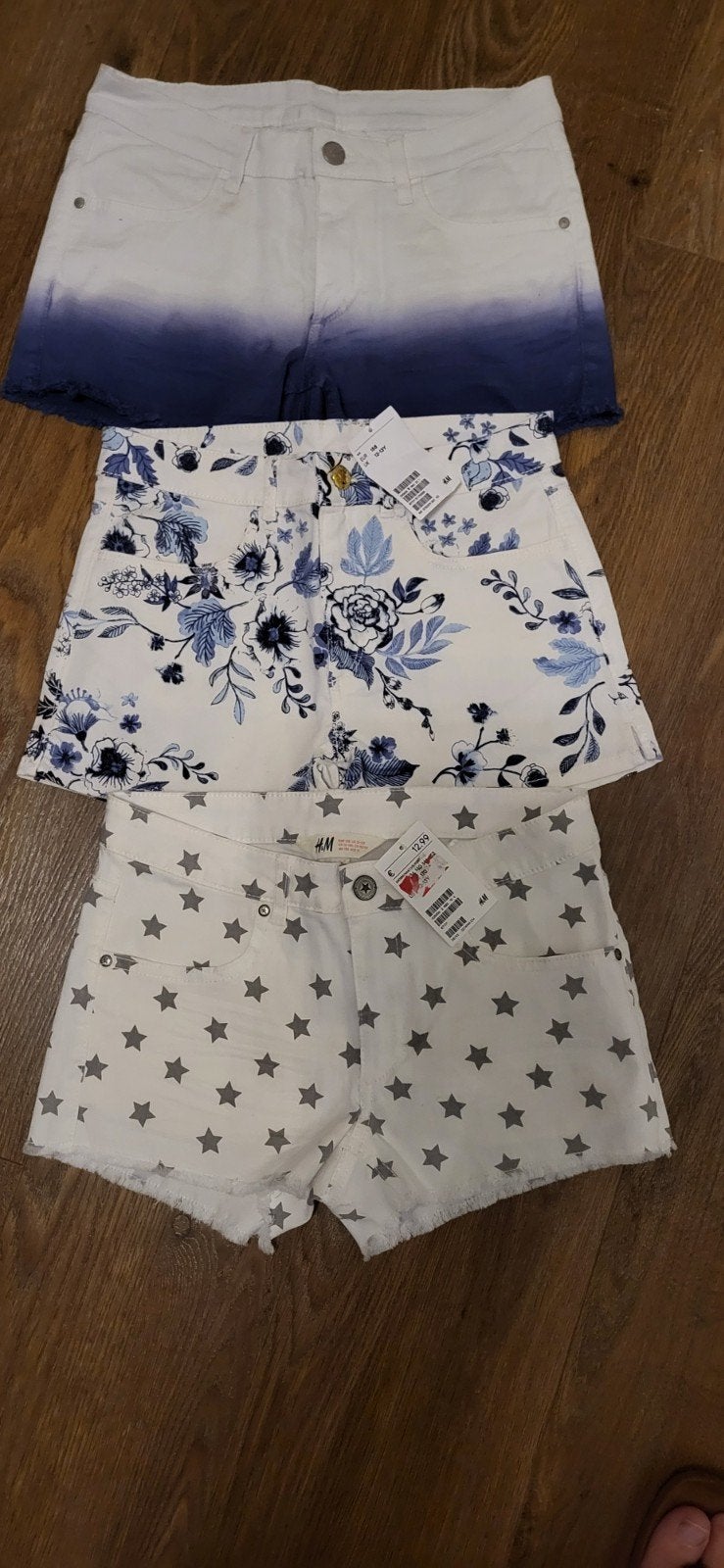 3 korte broeken maat 158 h&m meisje, Ophalen of Verzenden, Nieuw, Meisje, Broek