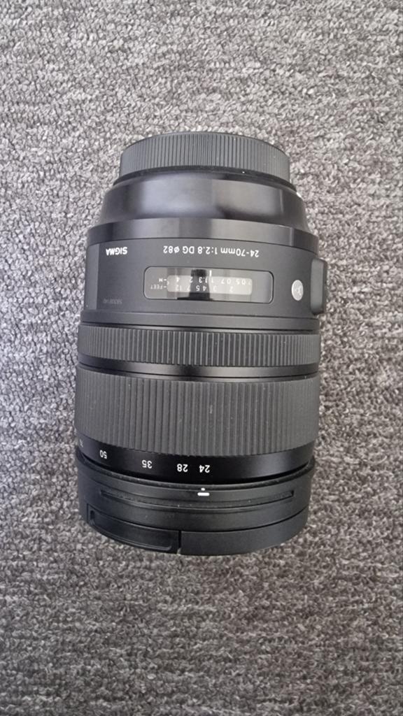 Sigma 24-70mm f/2.8 DG OS HSM Art Lens (Canon EF), Audio, Tv en Foto, Fotografie | Lenzen en Objectieven, Ophalen of Verzenden