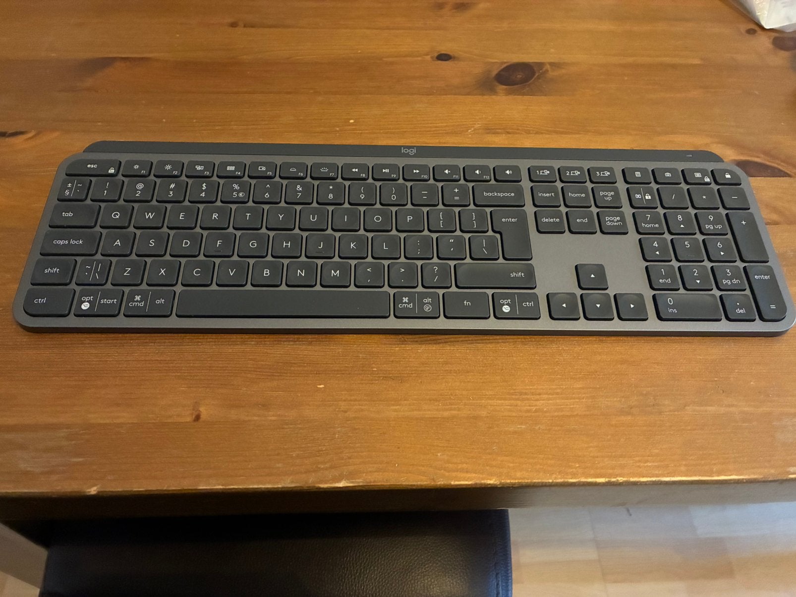 Logitech MX Keys Toetsenbord, Computers en Software, Toetsenborden, Logitech, Ophalen of Verzenden, Zo goed als nieuw, Draadloos
