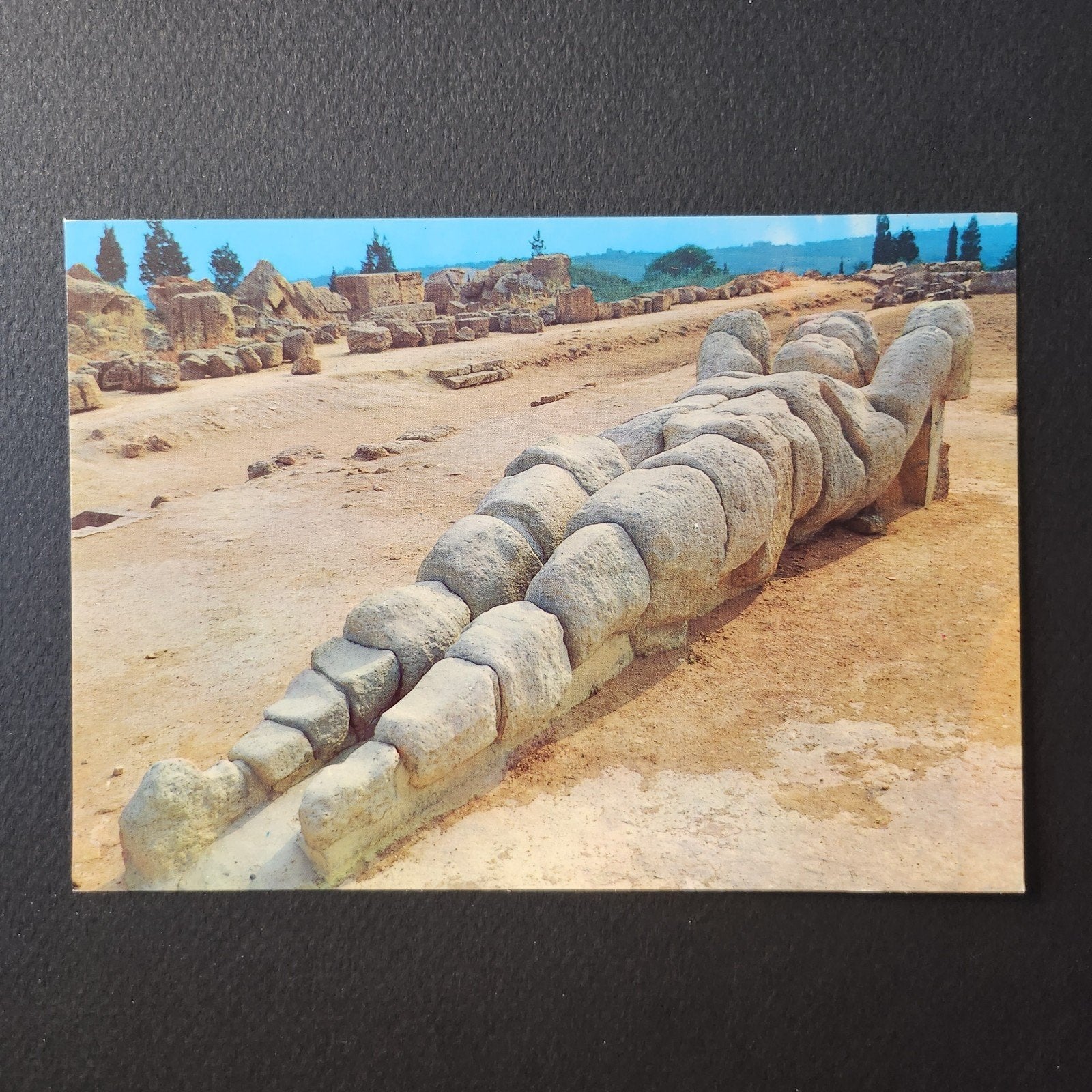F1 Kaart Agrigento Tempio di Giove - Telamone, Verzenden, 1980 tot heden, Ongelopen, Cultuur en Media