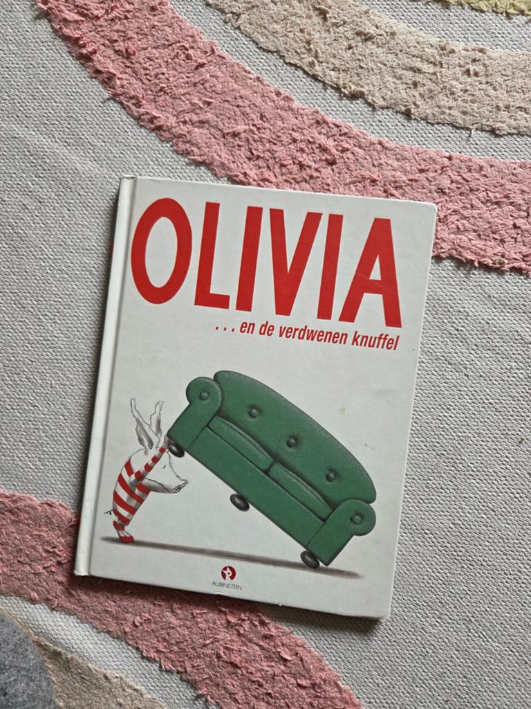 Prentenboek "olivia en de verdwenen knuffel" i. Falconer, Ophalen of Verzenden, Gelezen, 3 tot 4 jaar