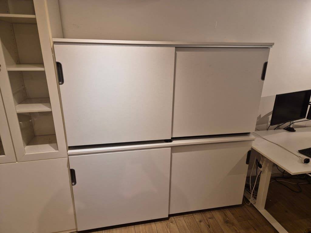 IKEA Galant Schuifdeurkast met slot (2 stuks), Ophalen, Zo goed als nieuw