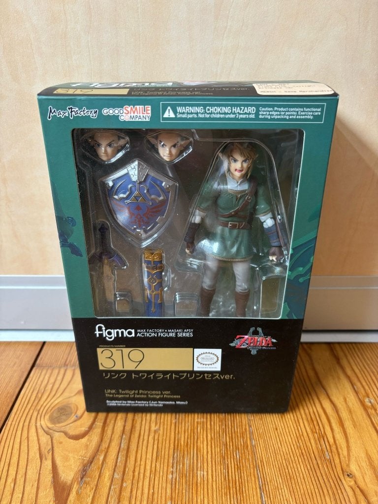 Good Smile Company Link Zelda Figure Figma 319 Ruilen?, 1 speler, Racen en Vliegen, Nieuw, Ophalen of Verzenden