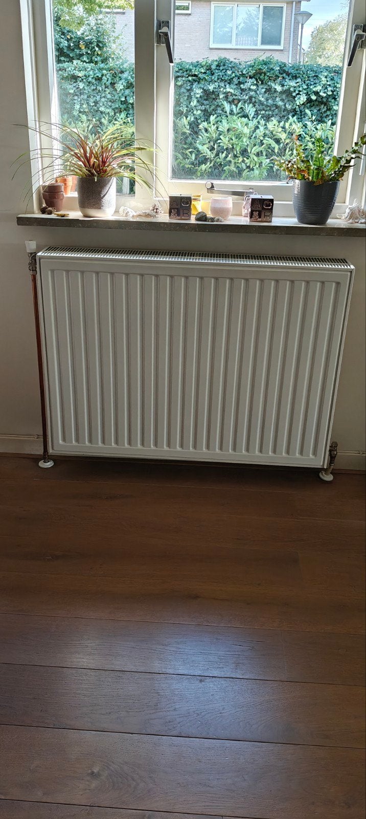2 x Witte radiator type 33, Ophalen, 30 tot 80 cm, Gebruikt, Radiator