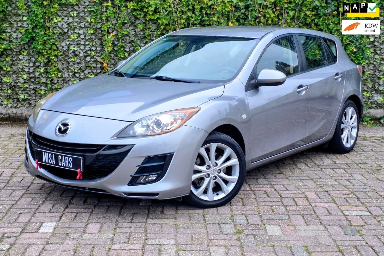 Mazda 3 2.0 DiSi TS Plus 151PK Airco APK Cruise Stoel Verwar, Voorwielaandrijving, Euro 5, 15 km/l, Gebruikt