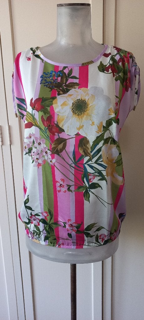 Blouse van Marie Méro maat 34 maar valt als 36 zgan, Meerkleurig, Marie Méro, Ophalen of Verzenden, Zo goed als nieuw