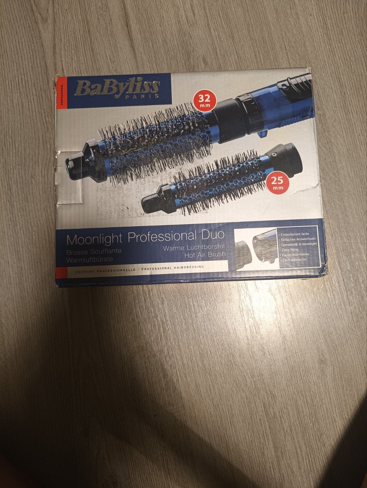 BaByliss Moonlight Professional Duo Warme Luchtborstel, Ophalen, Zo goed als nieuw, Haarverzorging